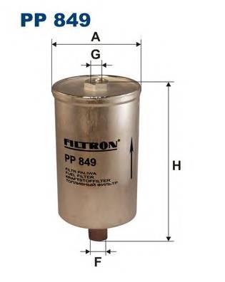 FILTRON PP849 Топливный фильтр