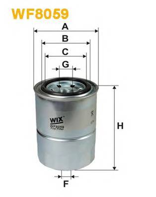 WIX FILTERS WF8059 Паливний фільтр
