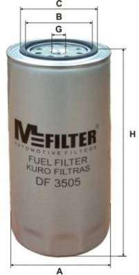 MFILTER DF3505 Паливний фільтр