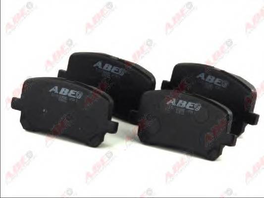 ABE C12102ABE Комплект тормозных колодок,