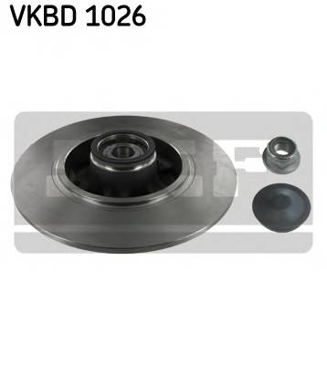 SKF VKBD 1026 Тормозной диск