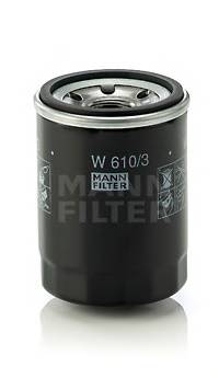 MANN-FILTER W 610/3 Масляний фільтр