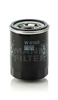 MANN-FILTER W 610/6 Масляний фільтр