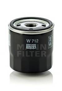 MANN-FILTER W 712 Масляний фільтр; Фільтр,