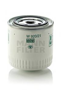 MANN-FILTER W 920/21 Масляний фільтр; Фільтр,