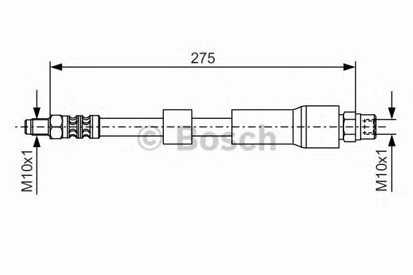 BOSCH 1 987 476 174 Гальмівний шланг