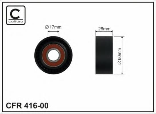 CAFFARO 41600 ROLKA NAPINACZA