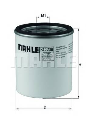 KNECHT KC 238D Топливный фильтр
