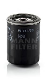 MANN-FILTER W 713/36 Масляний фільтр