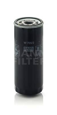 MANN-FILTER W 735/2 Масляний фільтр
