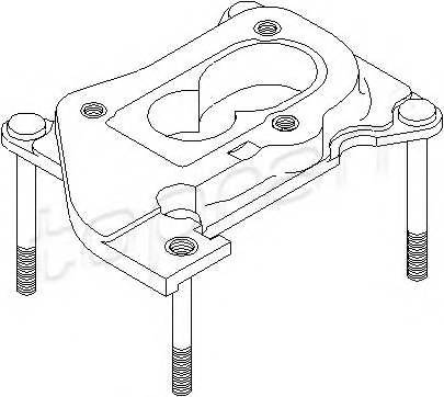 TOPRAN 101 003 Фланец, карбюратор