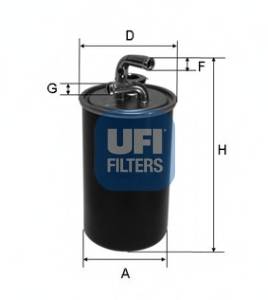 UFI 24.030.00 Топливный фильтр