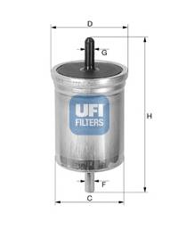 UFI 31.514.00 Топливный фильтр