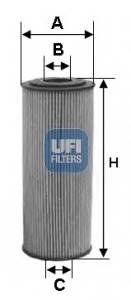 UFI 25.154.00 Масляний фільтр