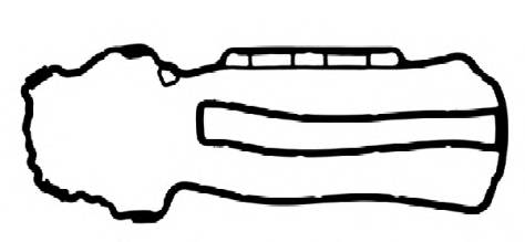 ELWIS ROYAL 1542616 Прокладка, крышка головки