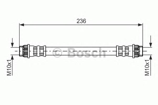 BOSCH 1 987 476 703 Тормозной шланг