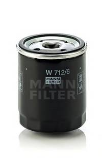 MANN-FILTER W 712/6 Масляний фільтр