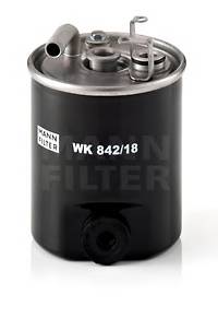 MANN-FILTER WK 842/18 Топливный фильтр