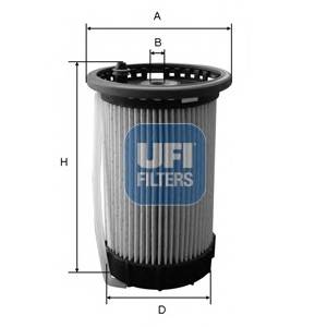 UFI 26.065.00 Топливный фильтр