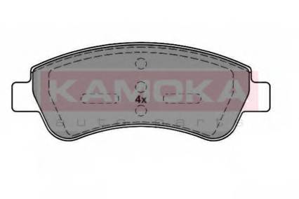 KAMOKA JQ1012798 Комплект тормозных колодок,