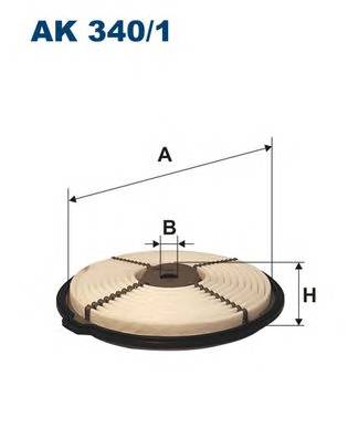 FILTRON AK340/1 Повітряний фільтр