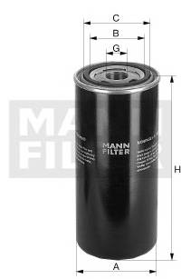 MANN-FILTER W 11 102/28 Масляный фильтр