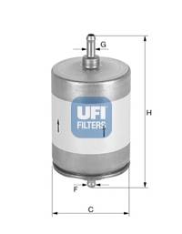 UFI 31.817.00 Топливный фильтр