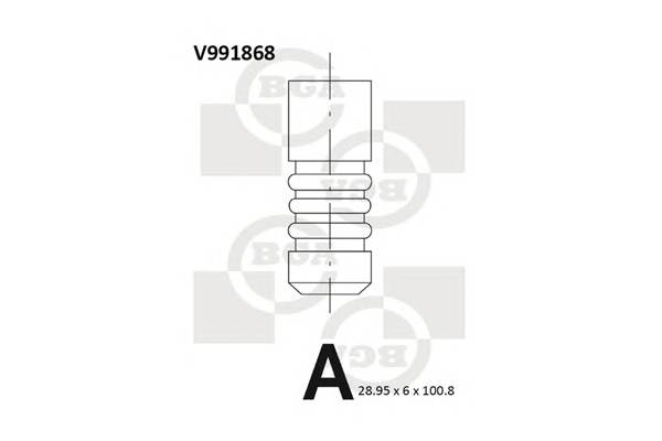 BGA V991868 Выпускной клапан