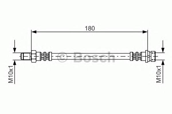 BOSCH 1 987 476 887 Тормозной шланг