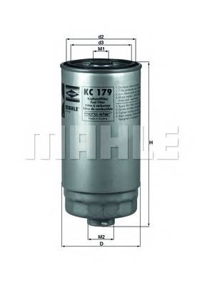 KNECHT KC 179 Топливный фильтр
