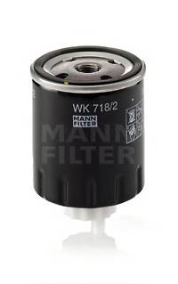 MANN-FILTER WK 718/2 Паливний фільтр