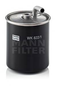 MANN-FILTER WK 822/1 Паливний фільтр