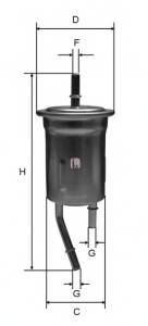 SOFIMA S 1828 B Топливный фильтр