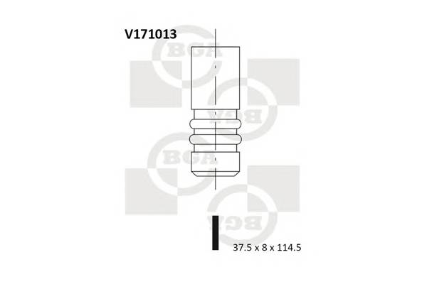 BGA V171013 Впускной клапан