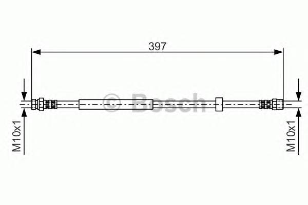 BOSCH 1 987 476 714 Тормозной шланг