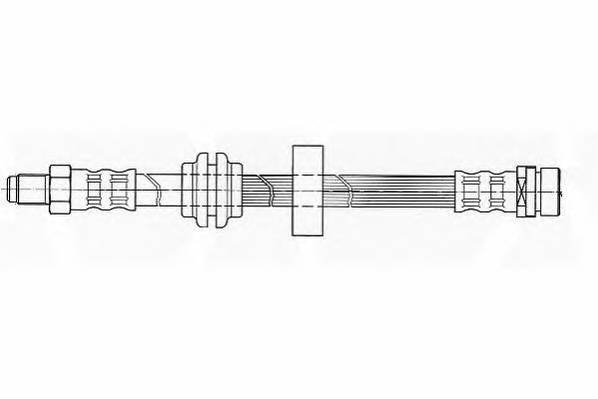 FERODO FHY2484 Гальмівний шланг