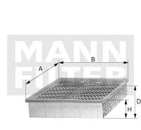 MANN-FILTER C250081 Воздушный фильтр