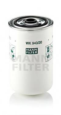 MANN-FILTER WK 940/20 Топливный фильтр