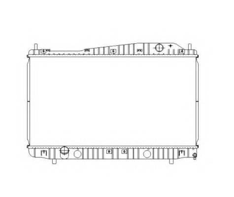 NRF 53481 Радиатор, охлаждение двигателя