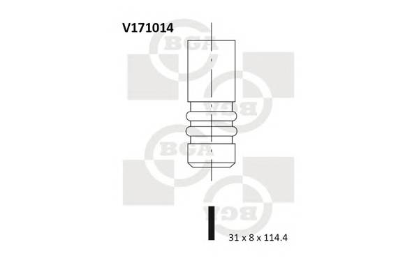BGA V171014 Выпускной клапан