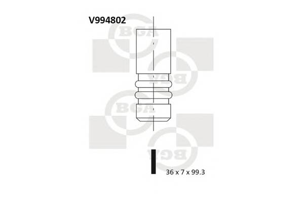BGA V994802 Впускний клапан