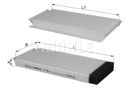 KNECHT LA 450/S Фільтр, повітря у