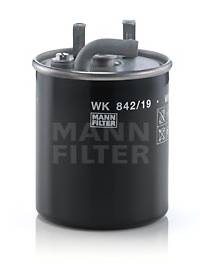 MANN-FILTER WK 842/19 Топливный фильтр