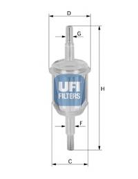 UFI 31.012.00 Топливный фильтр