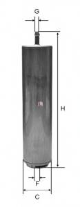 SOFIMA S 1851 B Паливний фільтр