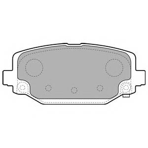 DELPHI LP2499 Комплект гальмівних колодок,