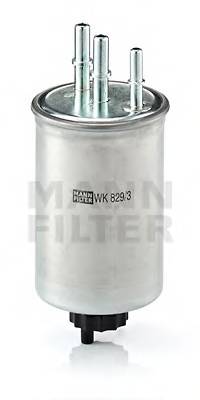 MANN-FILTER WK 829/3 Паливний фільтр