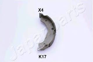 JAPANPARTS GF-K17AF Комплект гальмівних колодок,