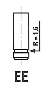 FRECCIA R3989/RNT Впускний клапан