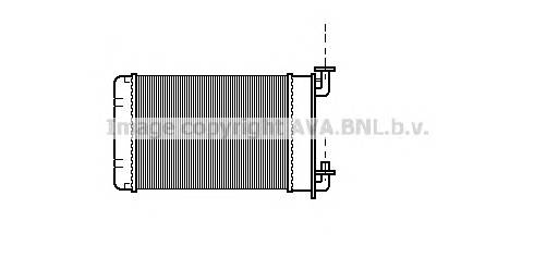 AVA QUALITY COOLING BW6022 Теплообмінник, опалення салону